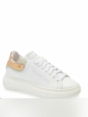Size 9.5 - 🆕️ VALENTINO BY MARIO VALENTINO Fresia Low Top White Leather Sneaker